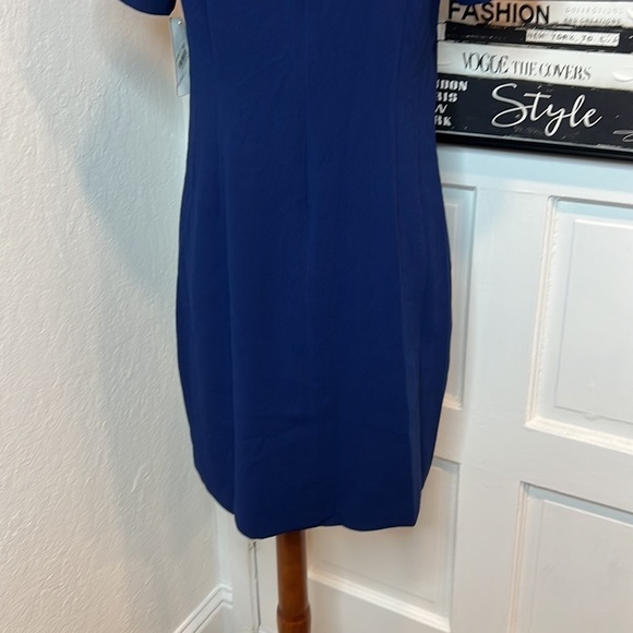 NWT Trina Turk Navy Heatwave Dress Size 4 - Picture 8 of 10